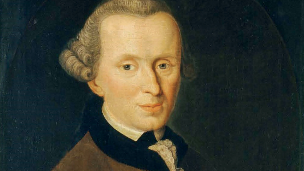 Retrato de Immanuel Kant, o filósofo que criou o imperativo categórico